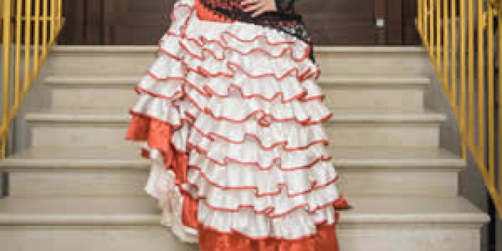 Flamenco sukně s&nbsp;volány