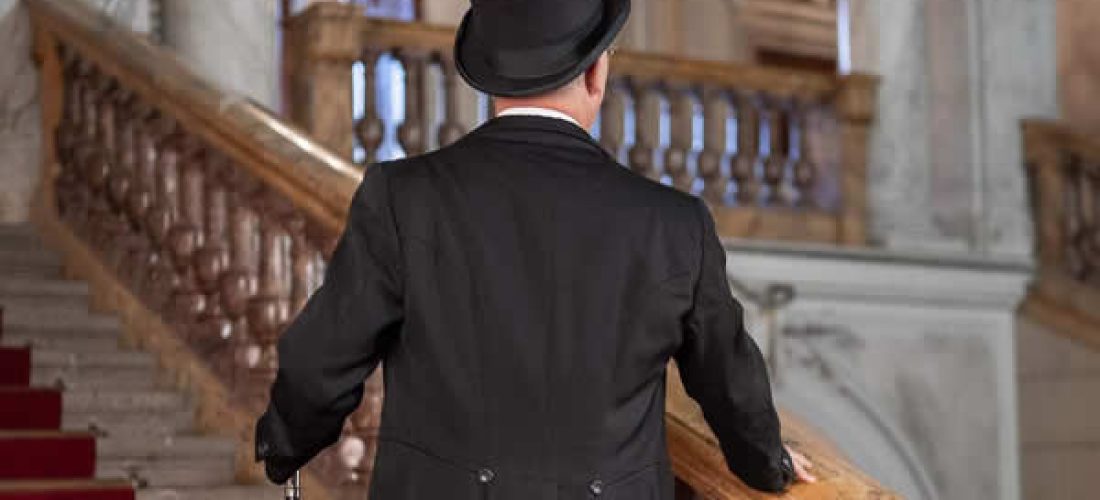 Frak černý – white tie